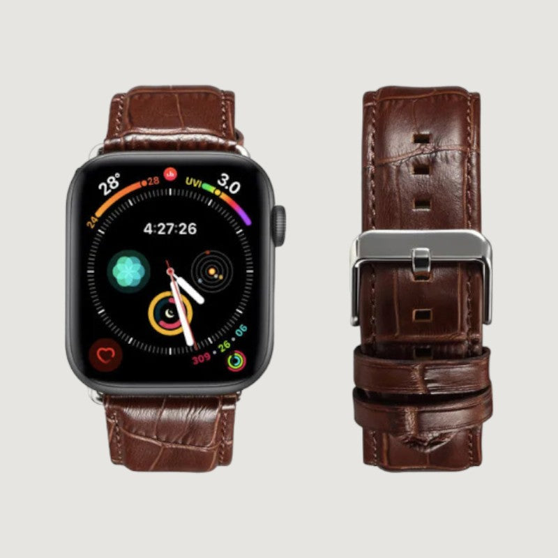 Pulseira AppleWatch Croco