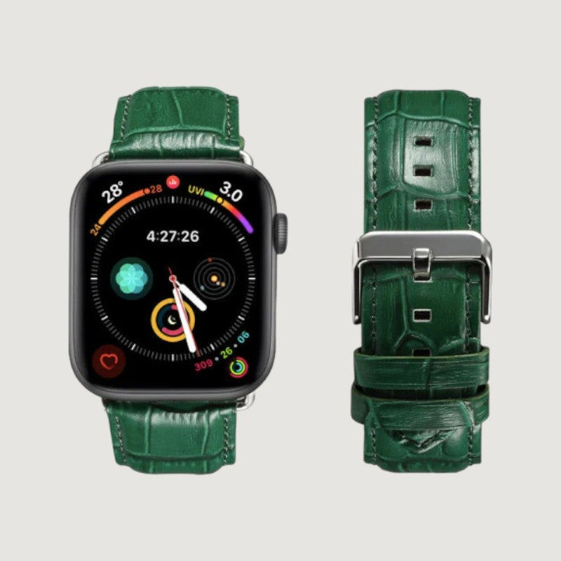 Pulseira AppleWatch Croco