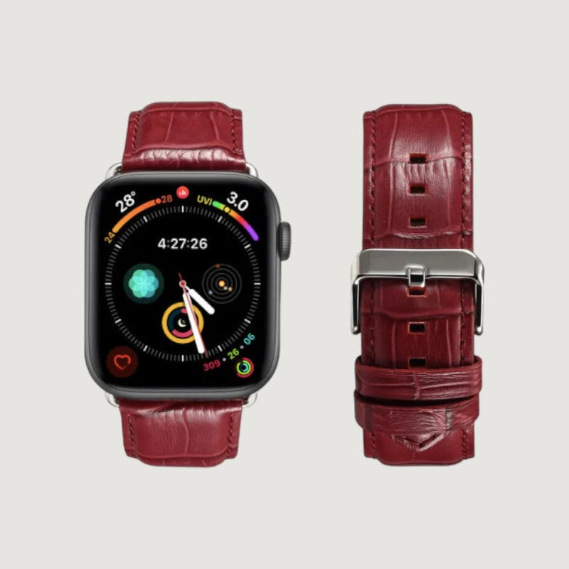 Pulseira AppleWatch Croco